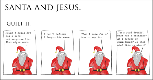 santa and jesus - guilt ii
