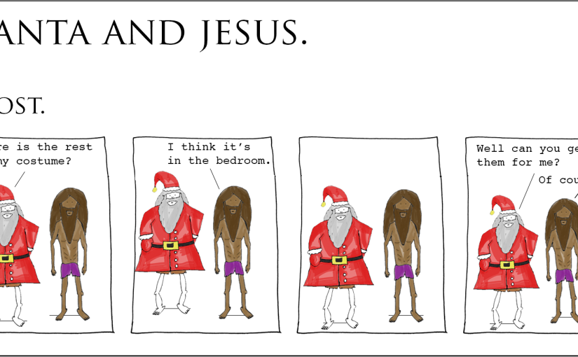 Santa and Jesus – Lost.